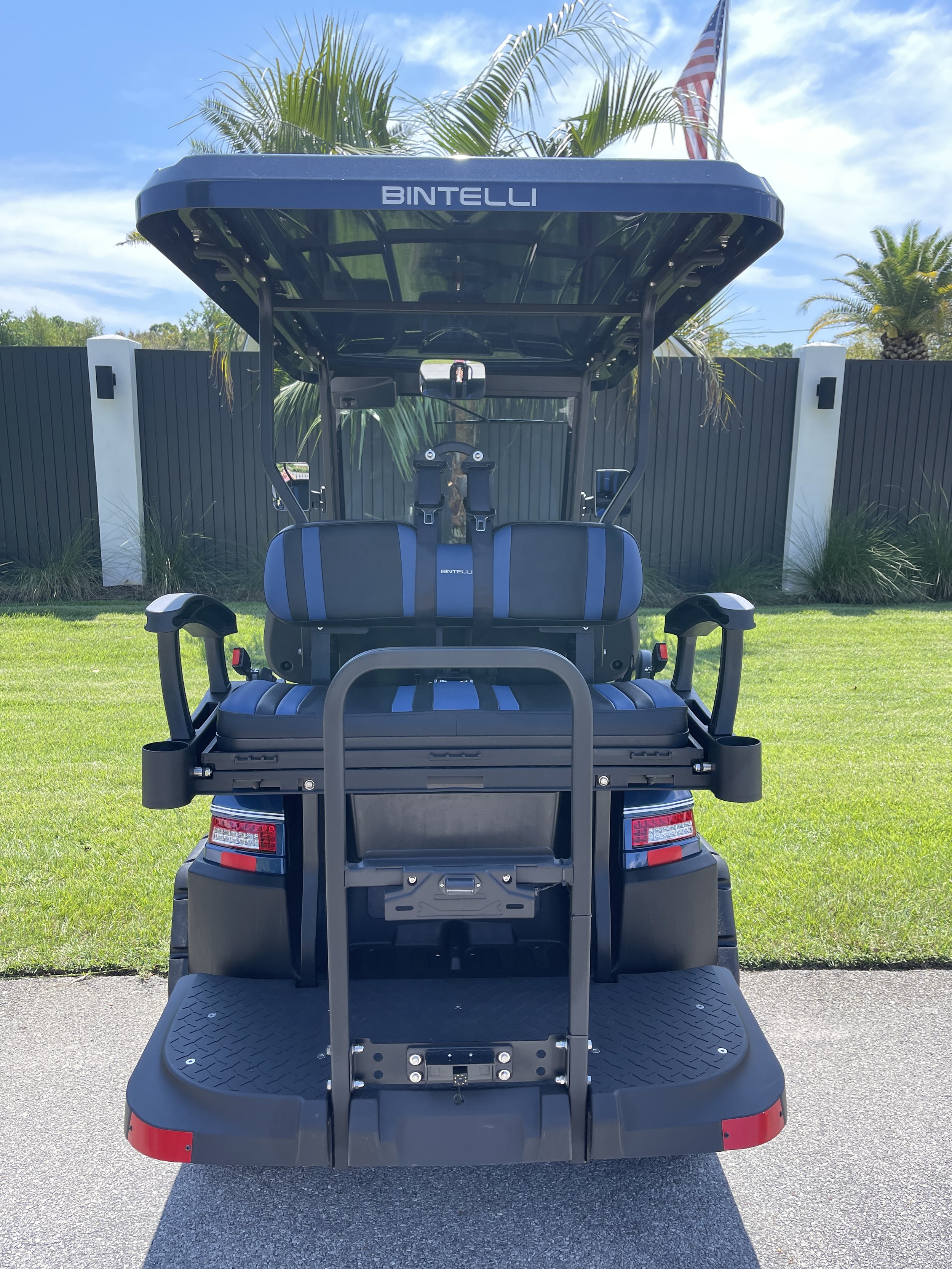 A Smart Buy - Lifted Bintelli Electric Golf Cart - Always Beach Better