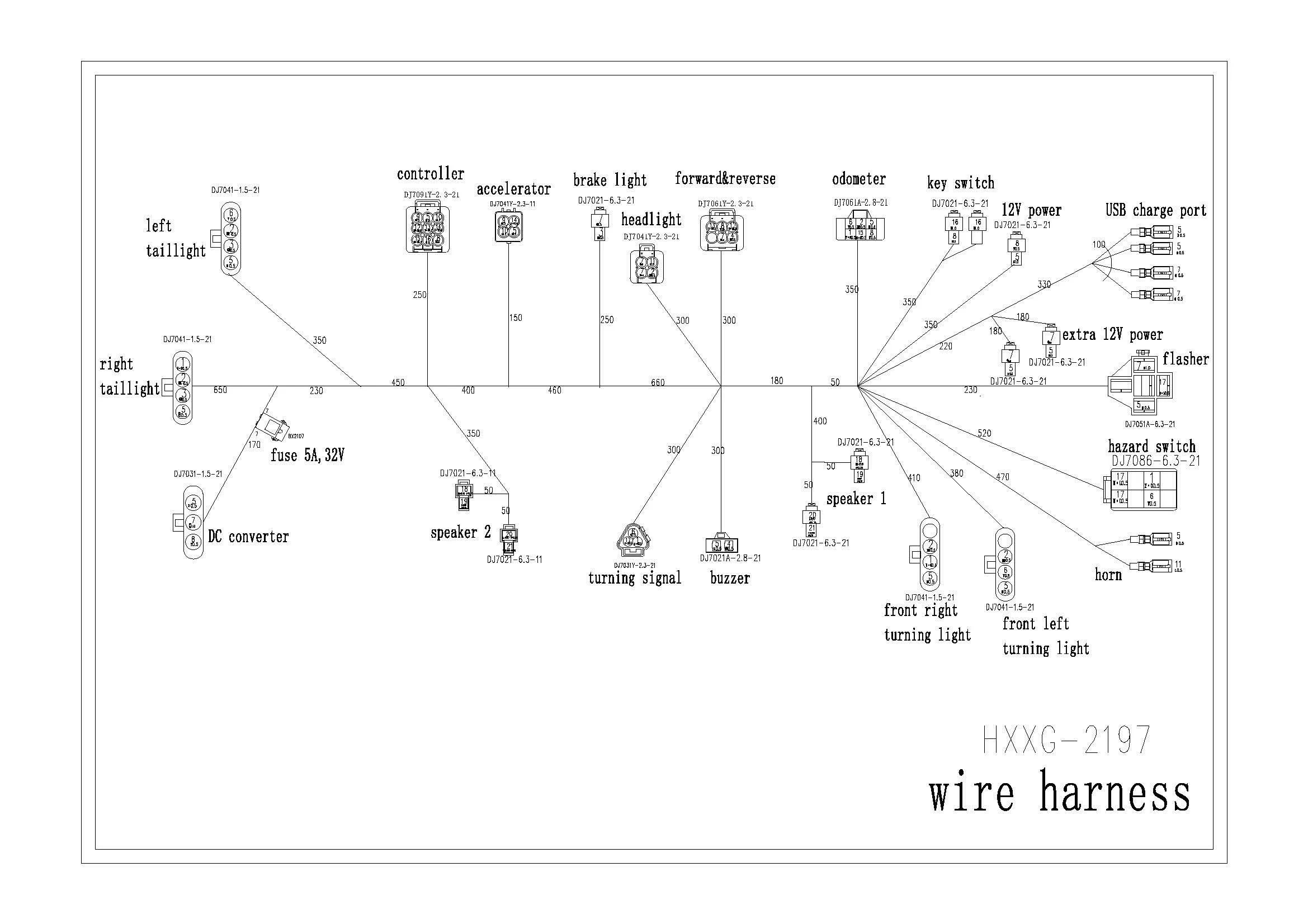 1st VCarts Wiring Diagram