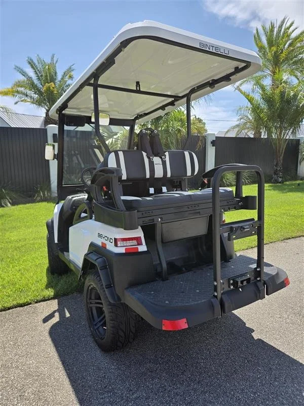Bargain! Lifted Bintelli 4 Seat Electric Golf Cart - Always Beach Better