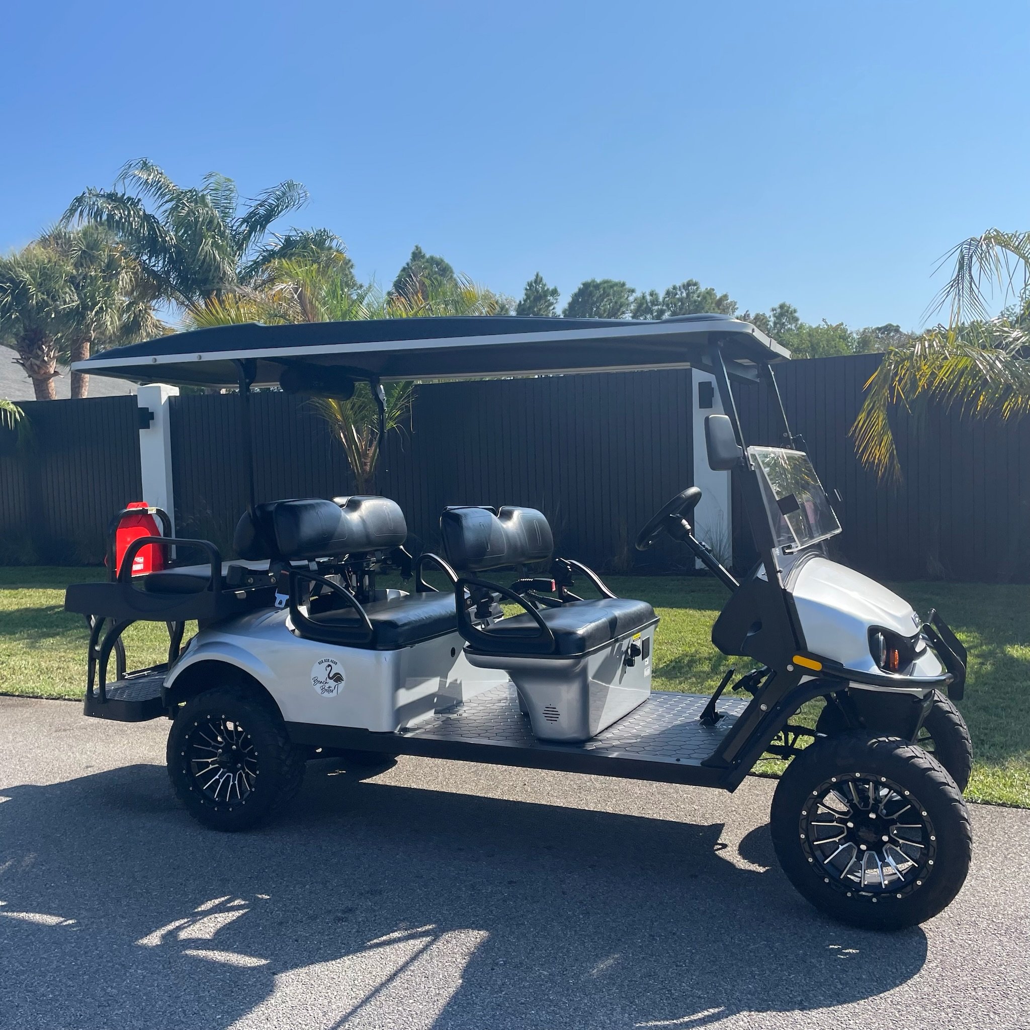 SZ22 Beach Better Golf Cart LSV Rental