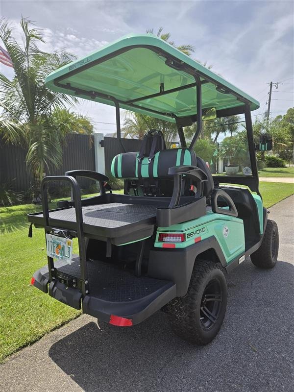 Used Lifted Bintelli Beyond Mint Green 4 Seat (4P), Lithium, Party Lights - Always Beach Better