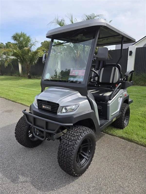 Used Lifted Bintelli Beyond Titanium 4 Seat (4PL), Lithium, LED Glow