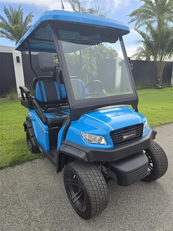 Used 2024 Bintelli Beyond 4 Seat Golf Cart - Always Beach Better