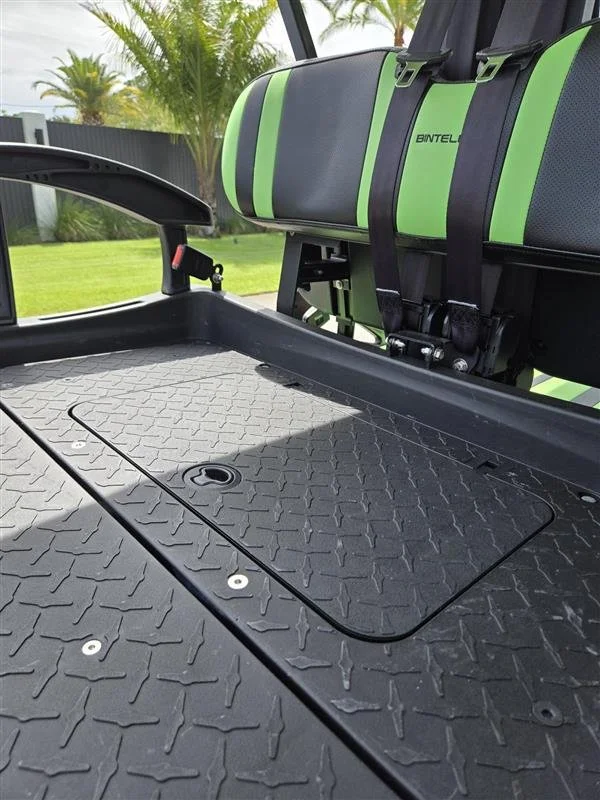 Used Lifted Bintelli Beyond Lime Green 4 Seat (4PL), Lithium, LED Glow System - Always Beach Better