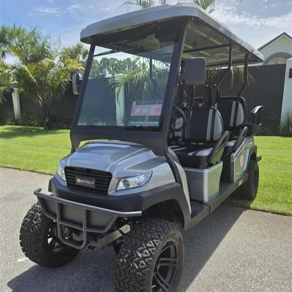 LTB76L Titanium Lifted Golf Cart Rental