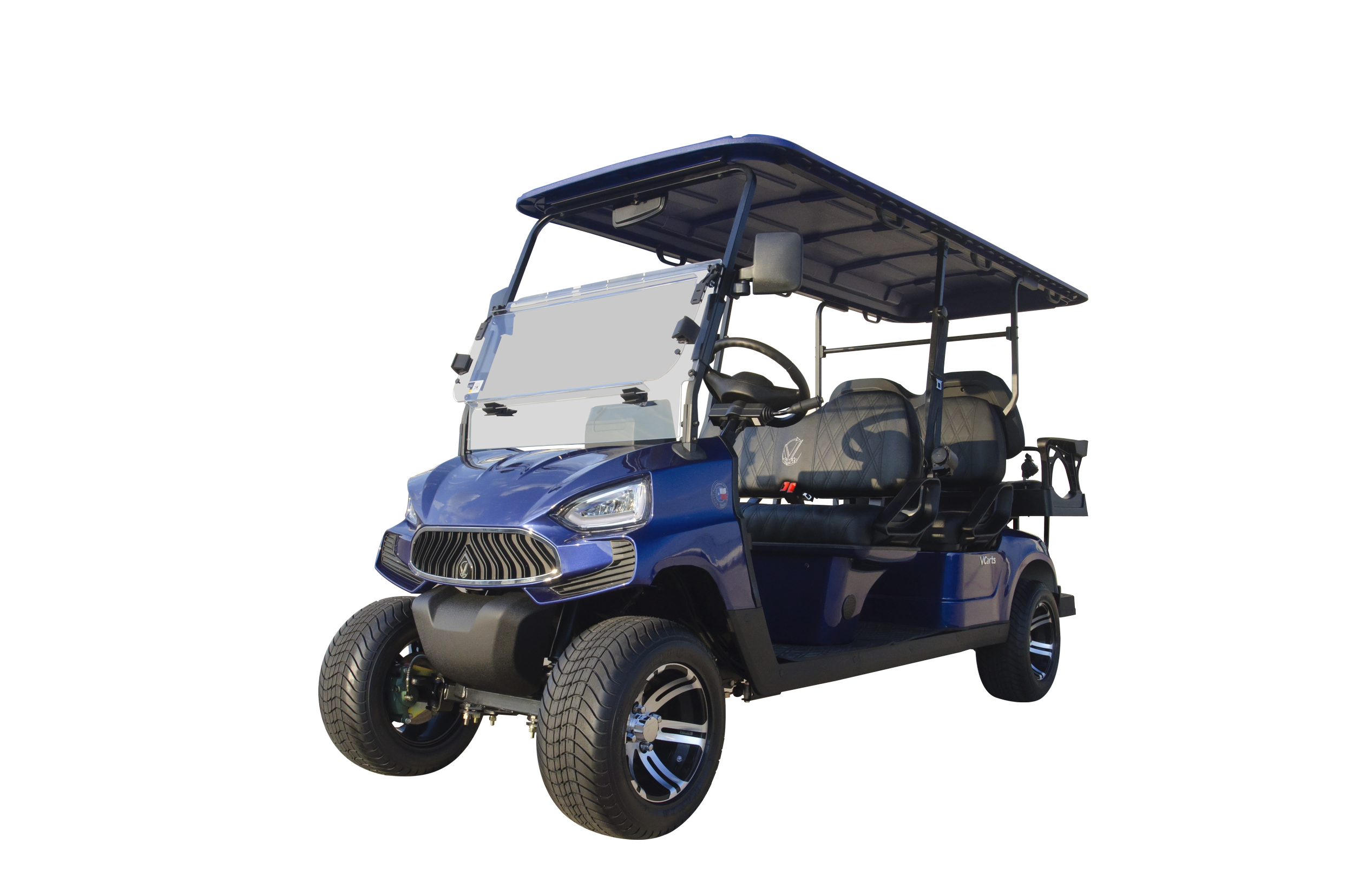 Cobalt Blue VCarts eSeries 6 seater 2
