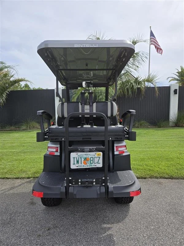 Used Lifted Bintelli Beyond Titanium 4 Seat (4PL), Lithium, LED Glow - Always Beach Better