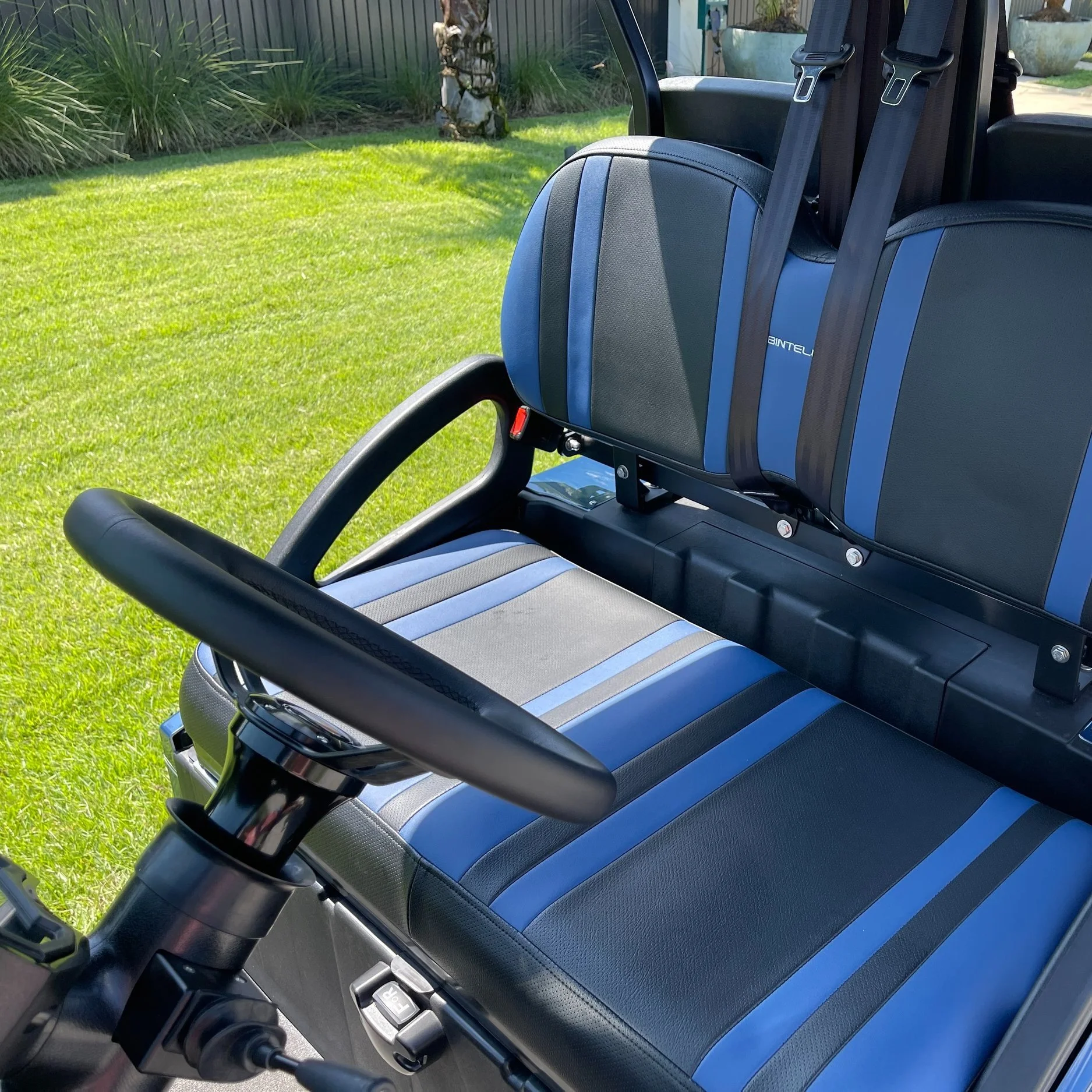 A Smart Buy - Lifted Bintelli Electric Golf Cart - Always Beach Better