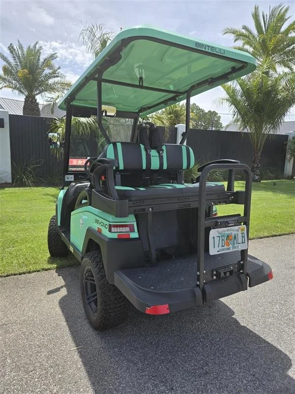 Used Lifted Bintelli Beyond Mint Green 4 Seat (4P), Lithium, Party Lights - Always Beach Better