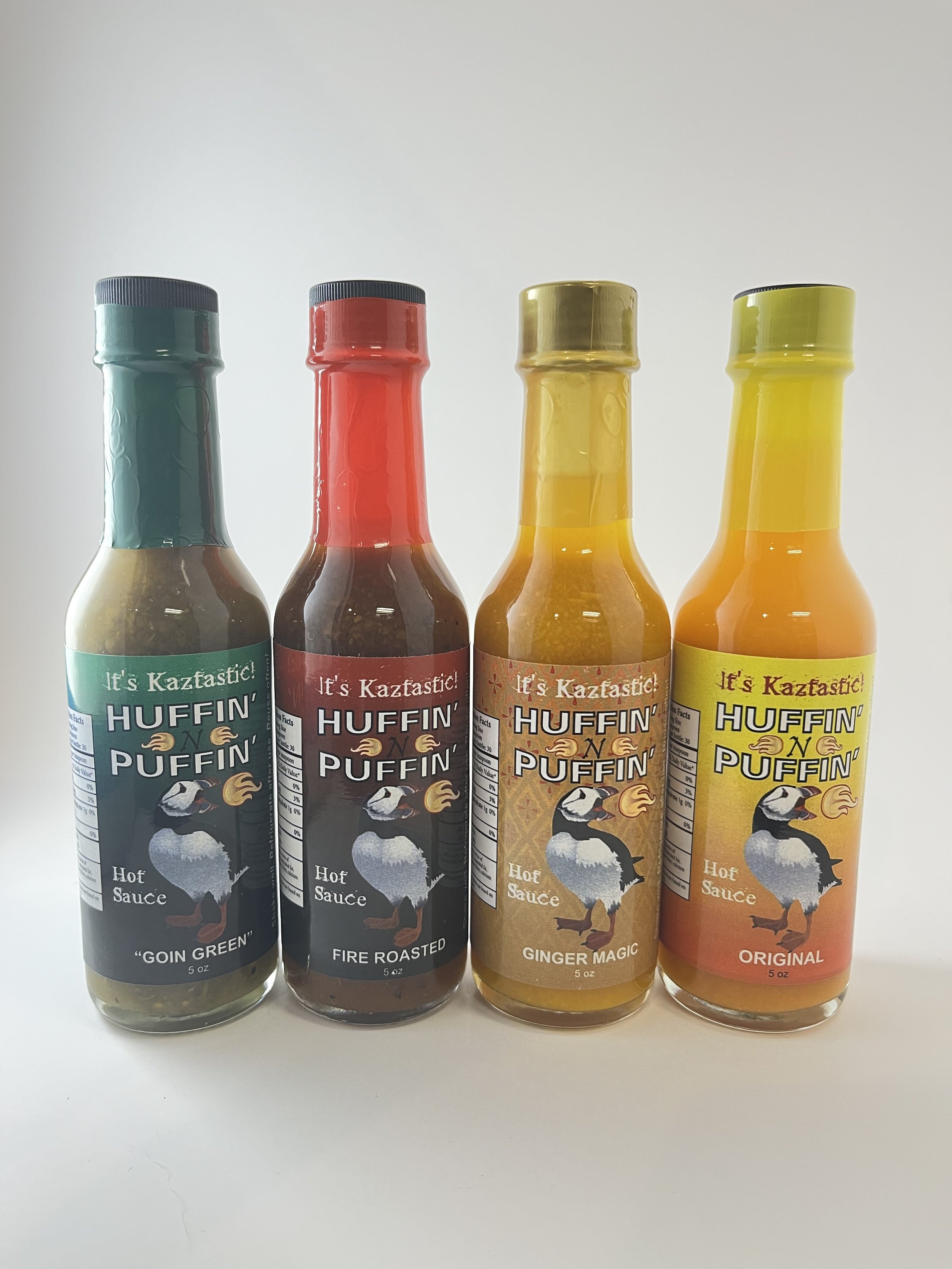 Huffin’ N Puffin’ Hot Sauce- 6 oz