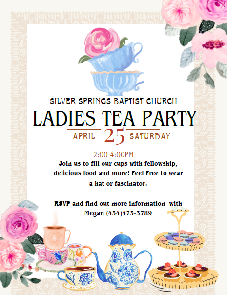 Women's Spring Tea