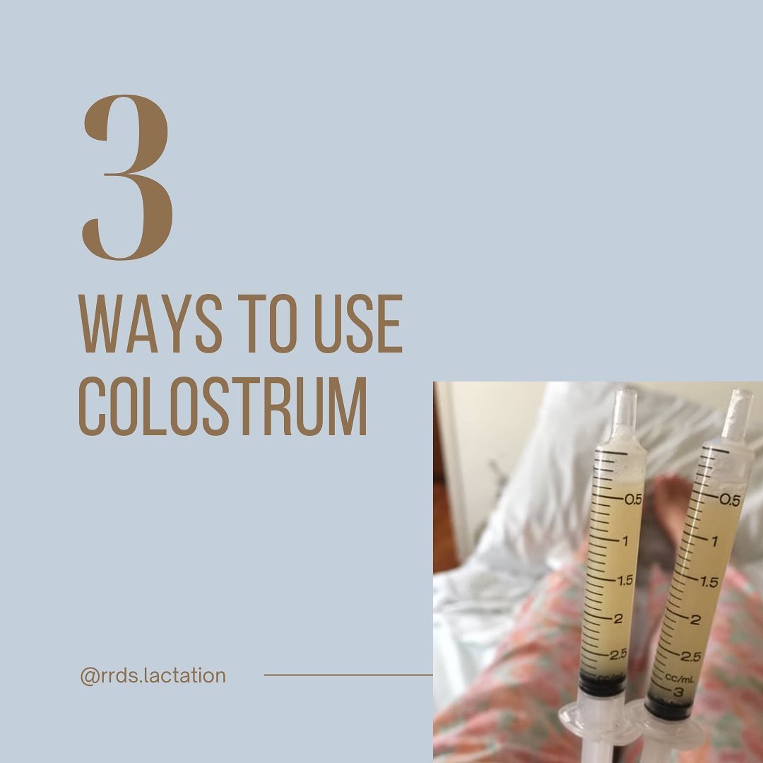 There&rsquo;s a big focus right now on prenatally collecting colostrum. And there should be - it has been shown to help bring in milk sooner! It&rsquo;s also beneficial to have on hand at the hospital or birth center for baby in case of delayed feedi