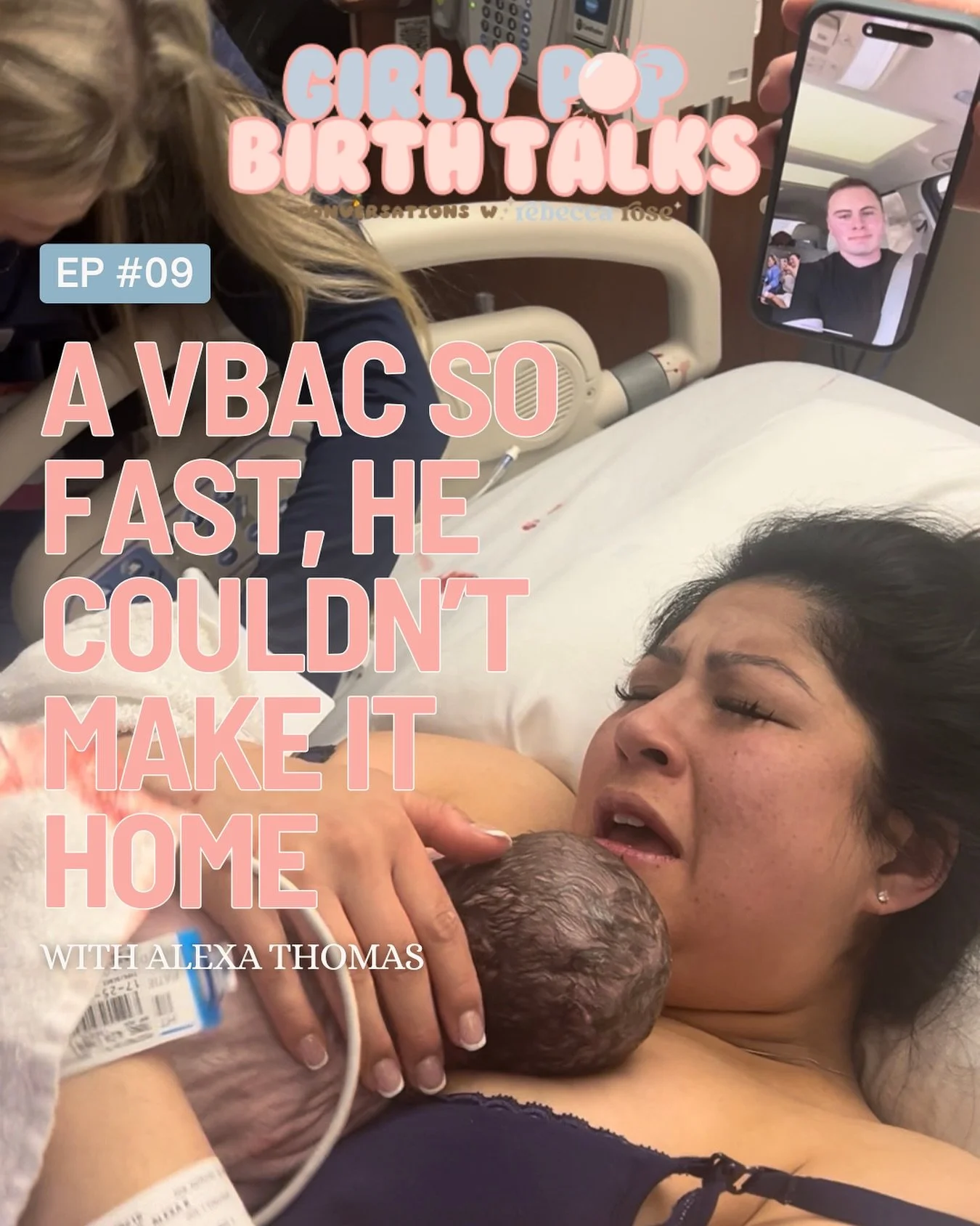 ✨ Episode 9 is live! ✨

Today, Becca and Arielle sit down with Alexa Thomas, who shares her fast and unforgettable VBAC story one that unfolded before her husband could even make it home. 🚗💨

While he was on duty, Alexa went into labor, moved throu