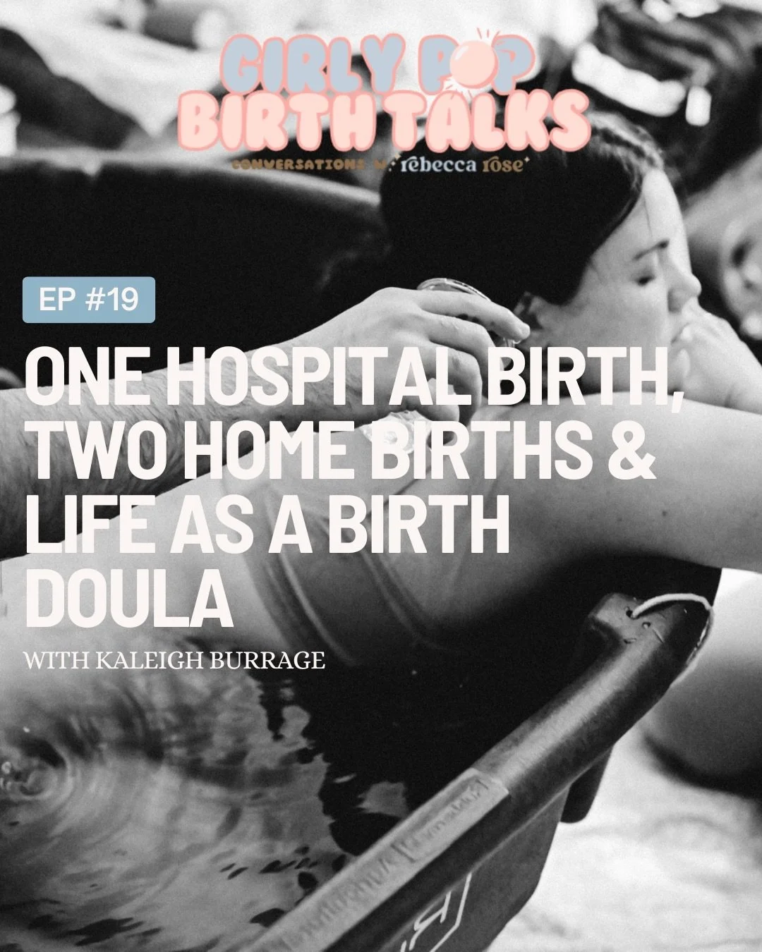 Hi girly pops 💕

This week, Arielle and Becca sit down with our very own RRDS birth doula, Kaleigh Burrage, as she shares her journey through one hospital birth, two home births, and life on the other side of birth as a doula.

One of our favorite t