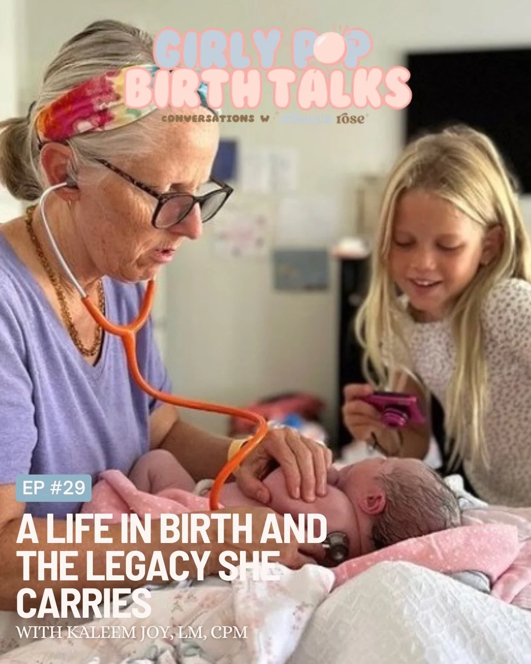 Some birth workers don&rsquo;t just attend births&hellip; they shape generations.

This week on Girly Pop Birth Talks, we sit down with Kaleem Joy, LM, CPM a true legacy midwife whose life in birth has impacted countless mothers, babies, and birth wo