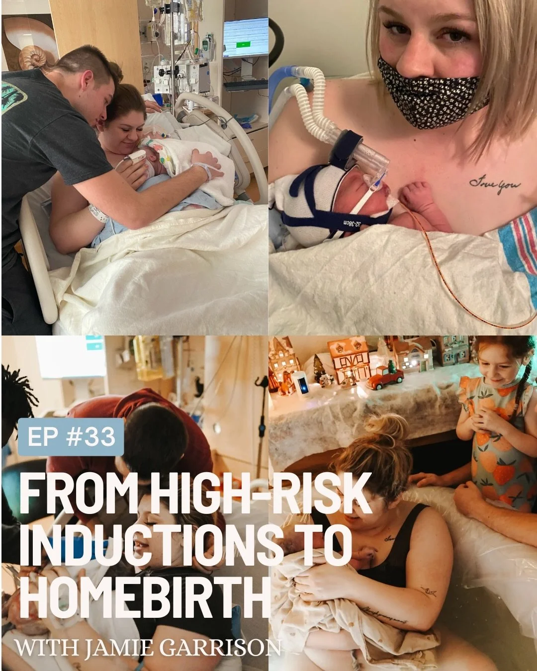 Jamie&rsquo;s story is one you feel 🤍
Our very own RRDS doula Jamie shares her journey&mdash;from high-risk pregnancies, preeclampsia, NICU time, and loss&hellip; to a full-circle homebirth.

This episode holds so much&mdash;postpartum mental health