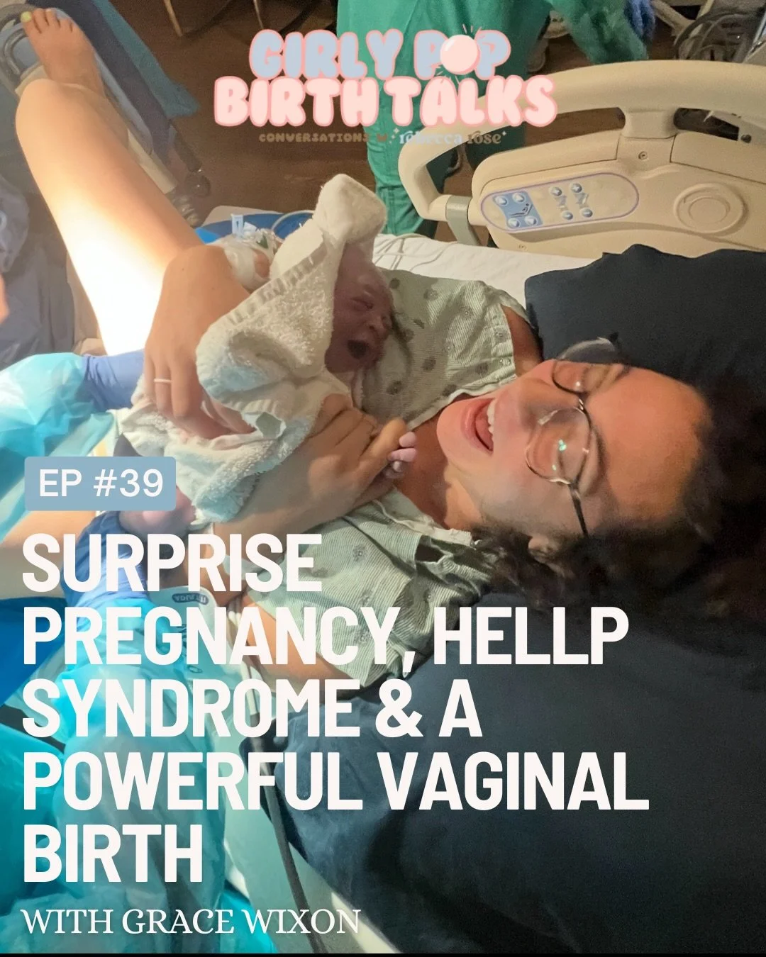 Unplanned. Unexpected. Powerful.
Episode 39: Surprise pregnancy, HELLP &amp; a vaginal birth 🤍