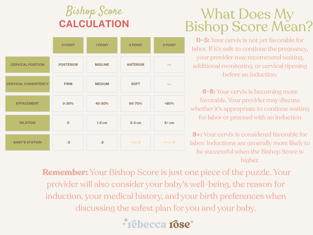 Bishop Score Explained | Rebecca Gensch, Certified Birth Doula