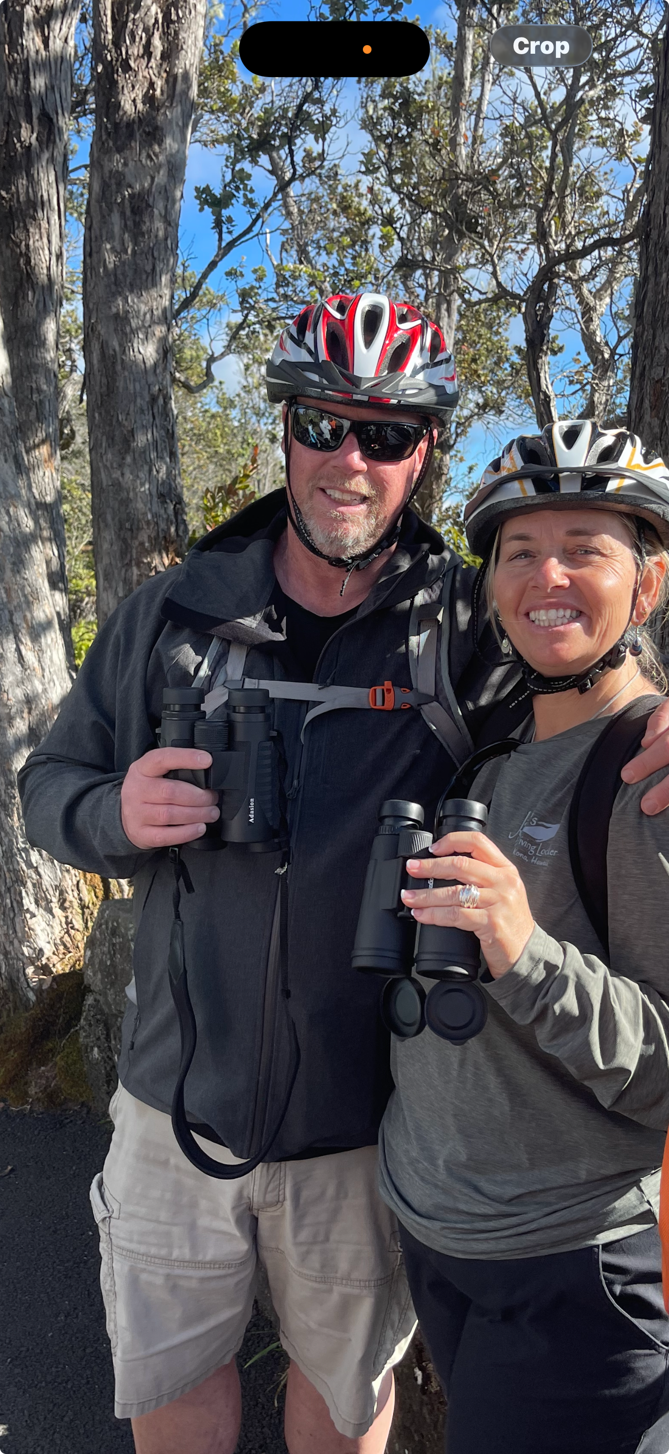Mountain biking in Kona 