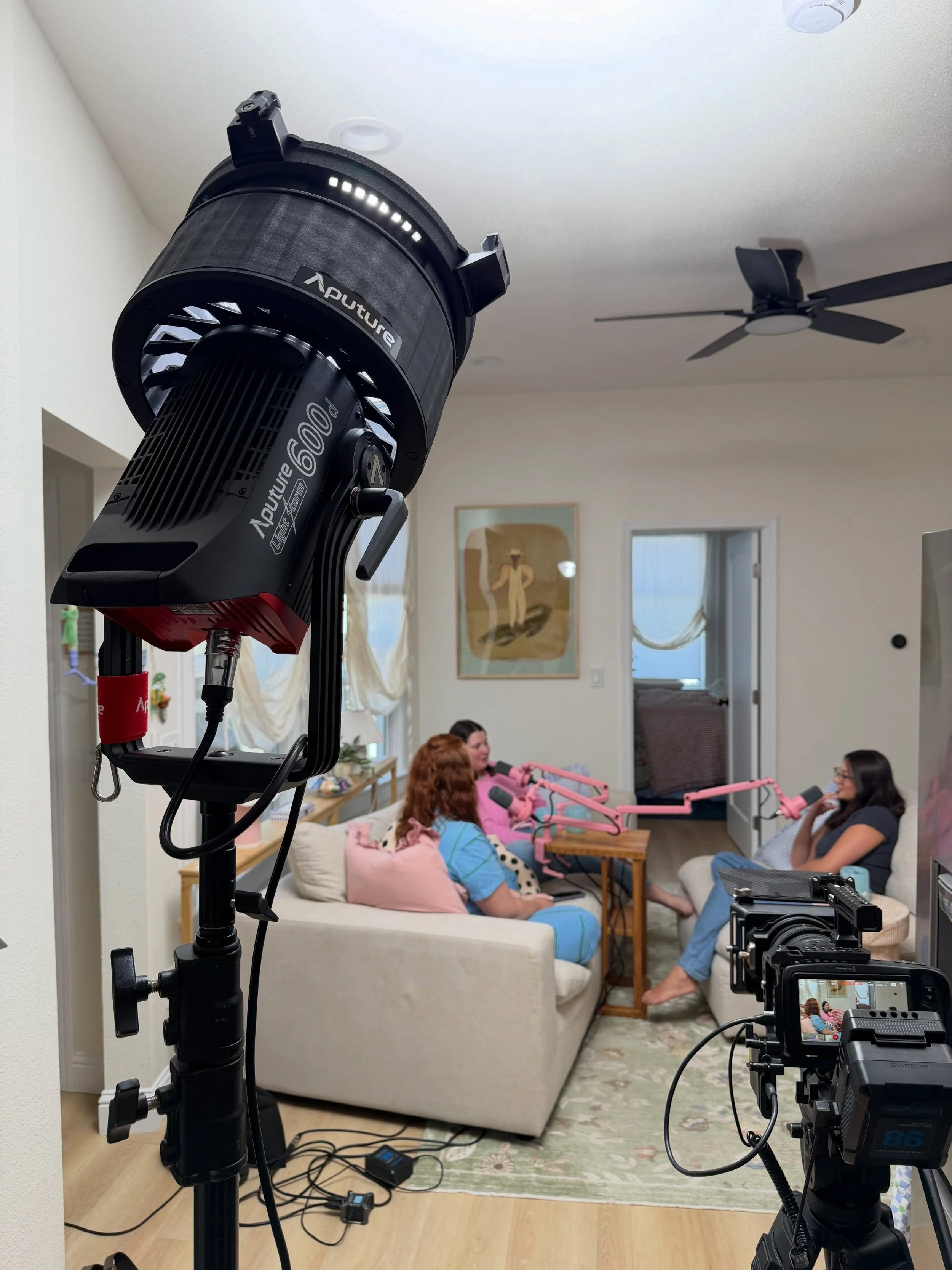 WE STARTED FILMING SEASON TWO OF GIRLY POP BIRTH TALKS!!! 🎙️💗

I am SO excited for what&rsquo;s coming. This season is going to be powerful, honest, emotional, educational, hilarious, healing and hopefully life-changing.

We are beyond grateful for