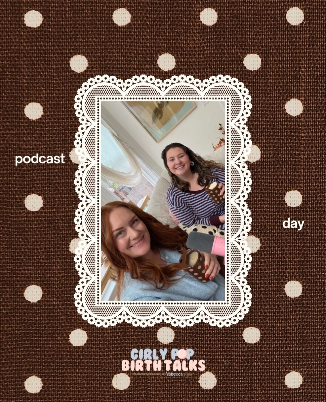 We&rsquo;re yapping today 🎙️🎀 Birth stories, girl talk, and probably a few tangents 🤭🫶🏼