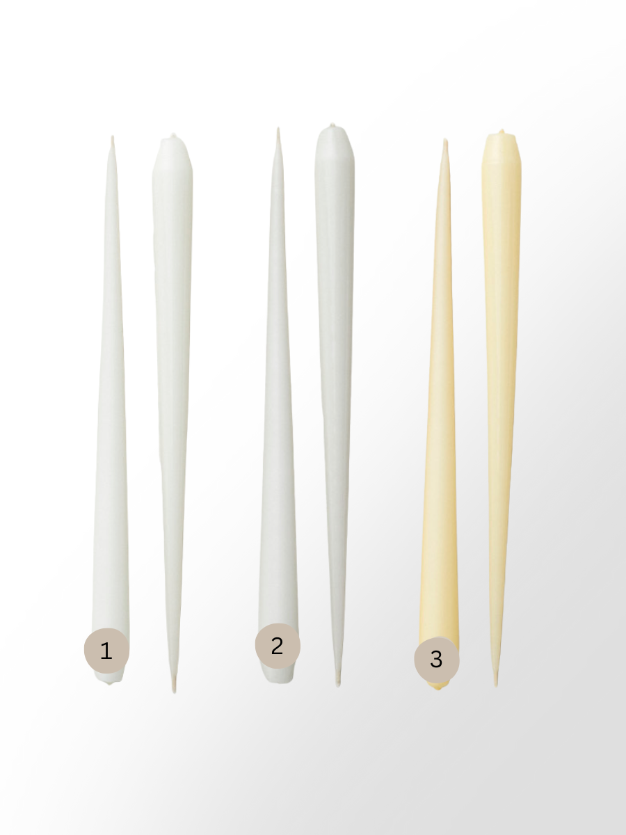 Ester & Eric Large Cone Candles 35cm