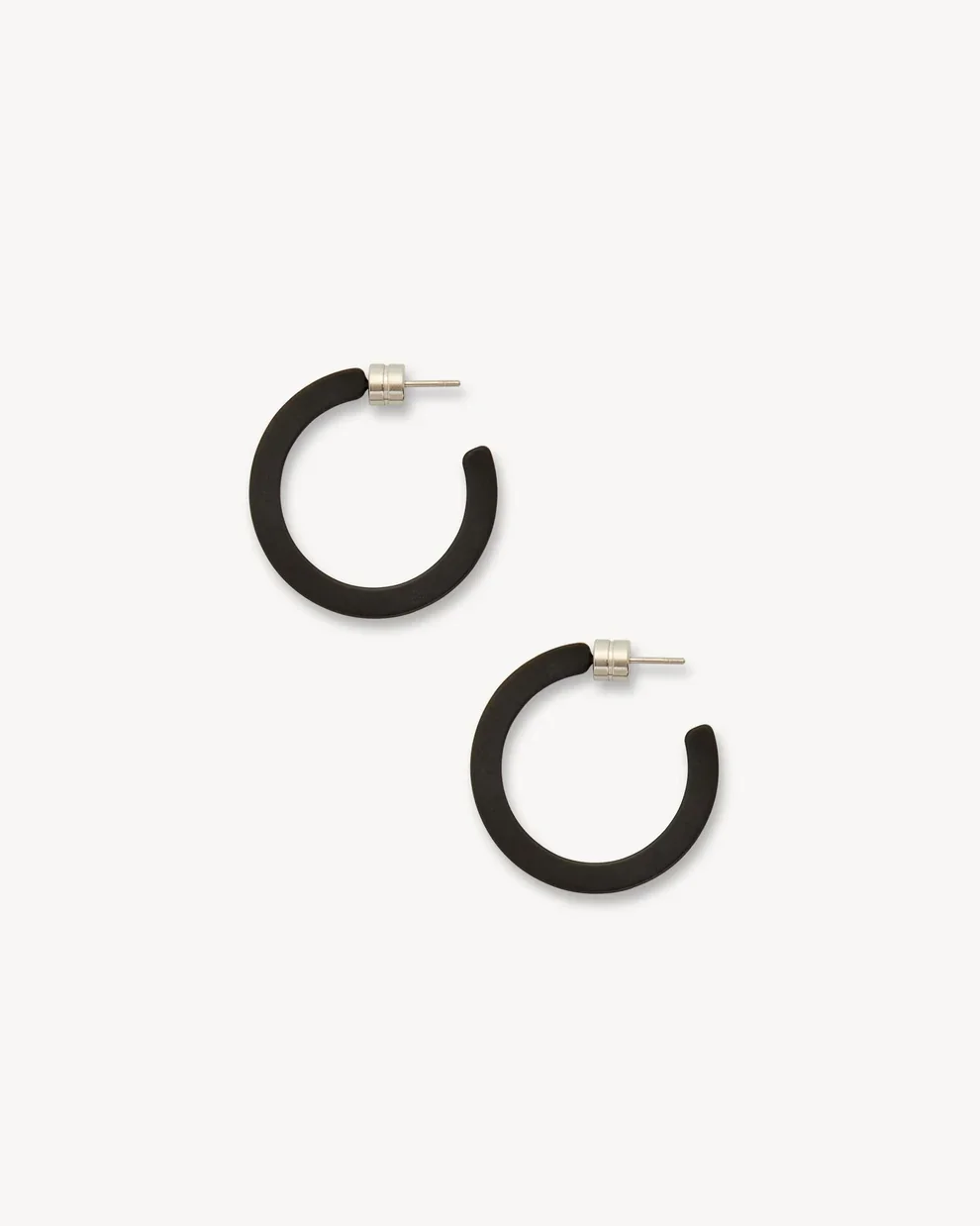 Mini Hoops - Matte Black
