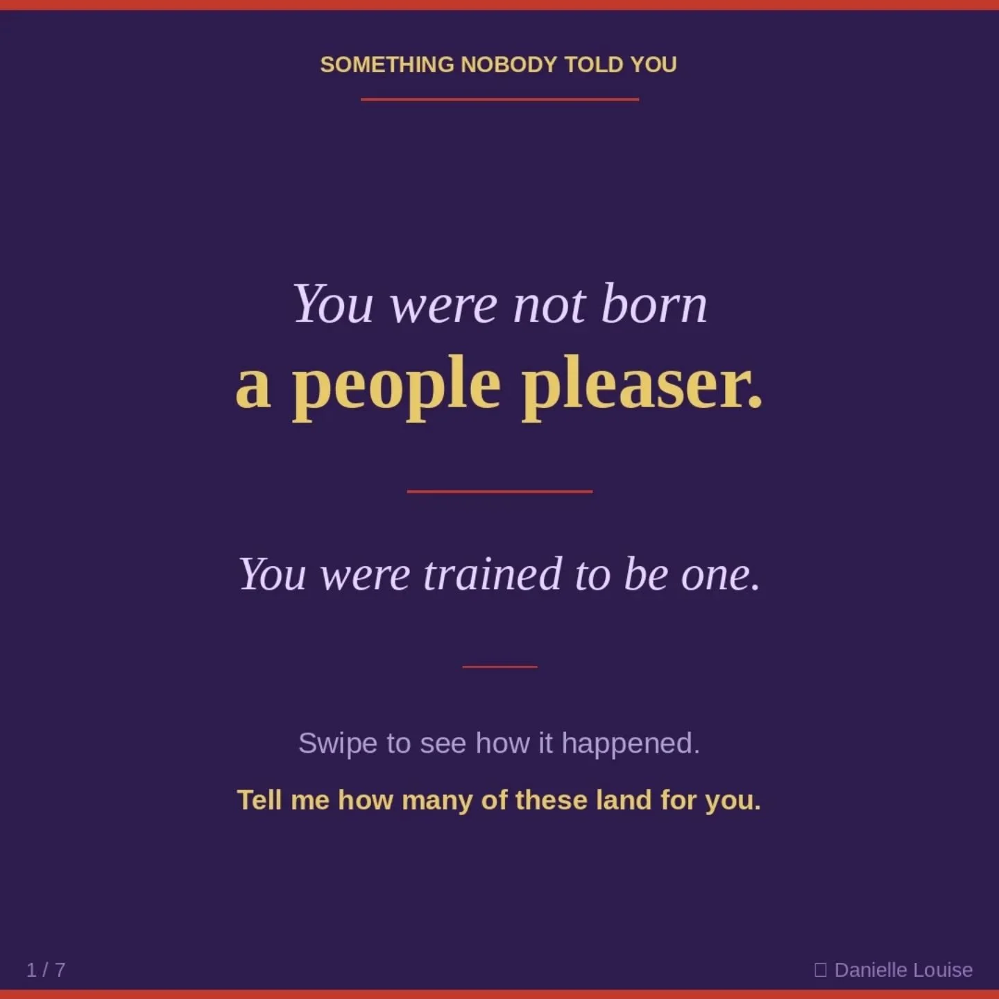 Which one do you recognise?

It's your turn to Shatter the Patterns.

One day. A brand new way.

Comment SHATTER for more details