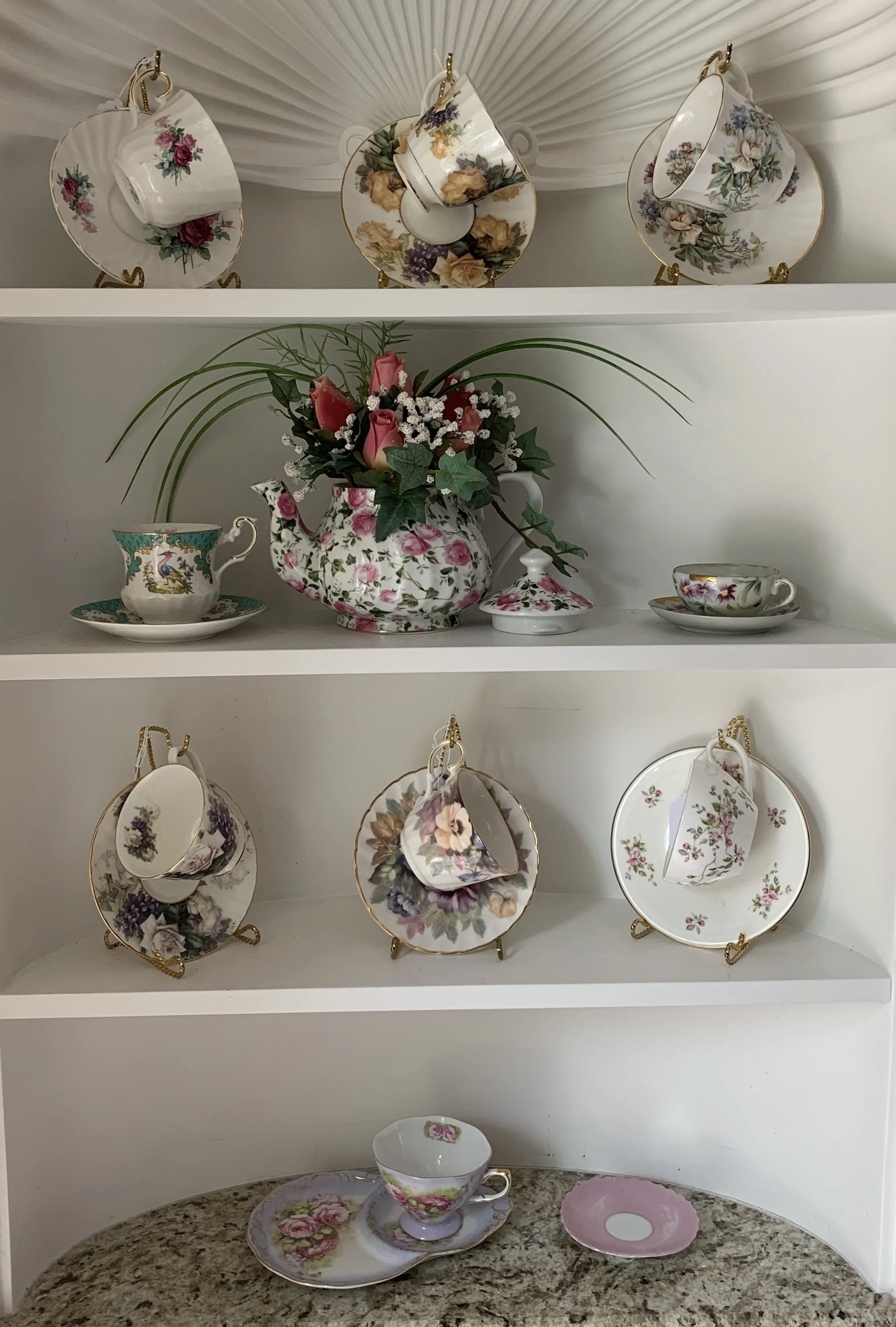 Tea cups and saucers