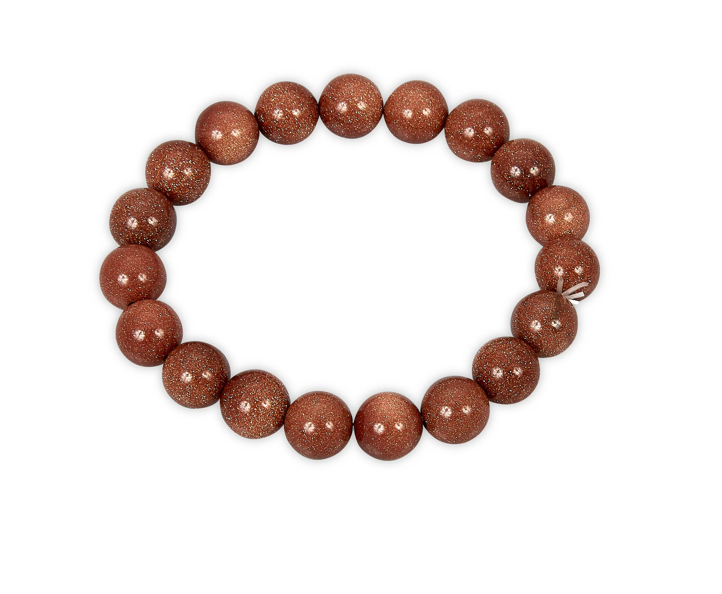 10mm Red Goldstone Bracelet