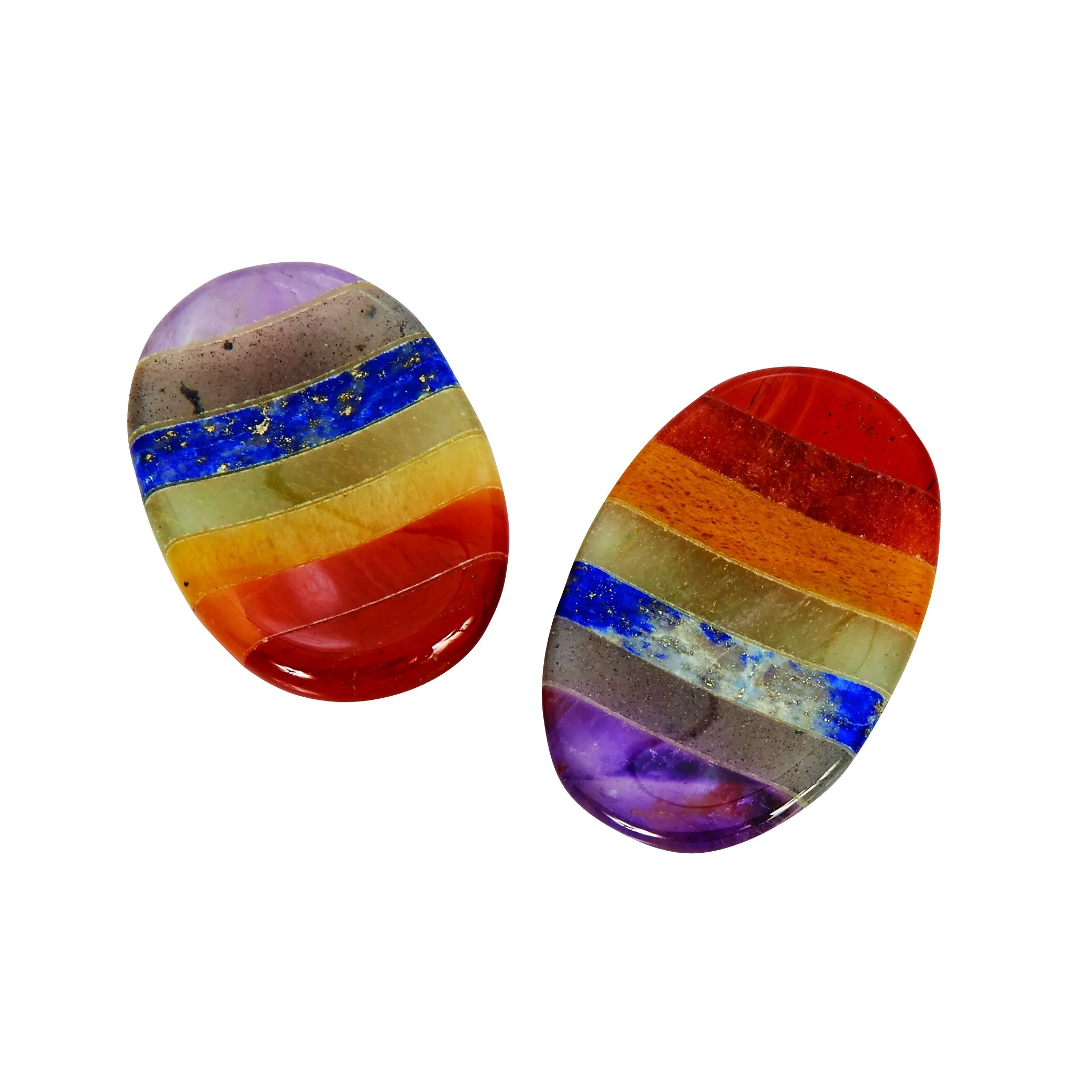 Gemstone Chakra Worry Stone