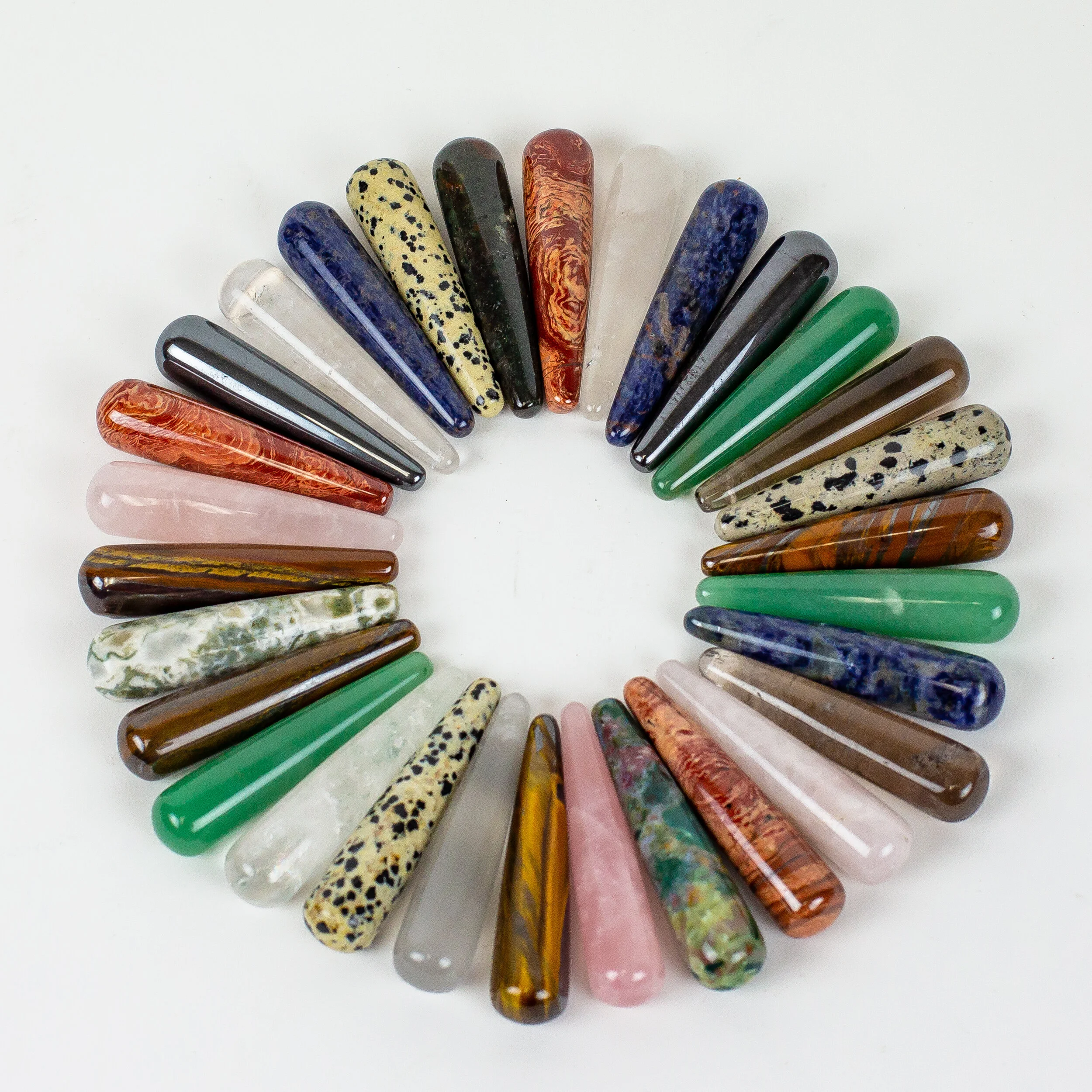 5 pc. Gemstone Wand Assortment