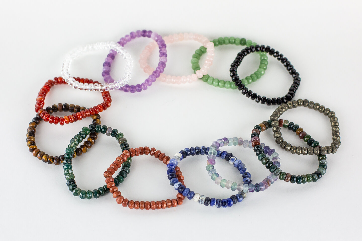 Stone and natural mineral bracelets - Lithotherapy - France Minerals