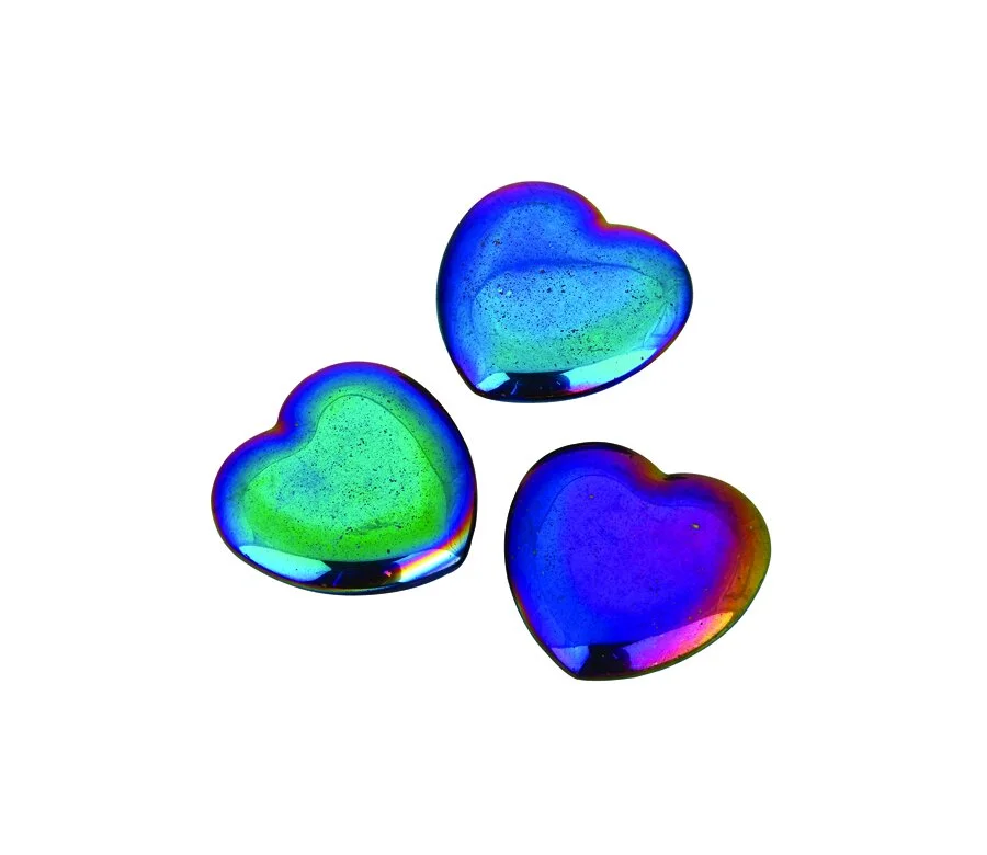 45mm Flat Rainbow HMT Heart