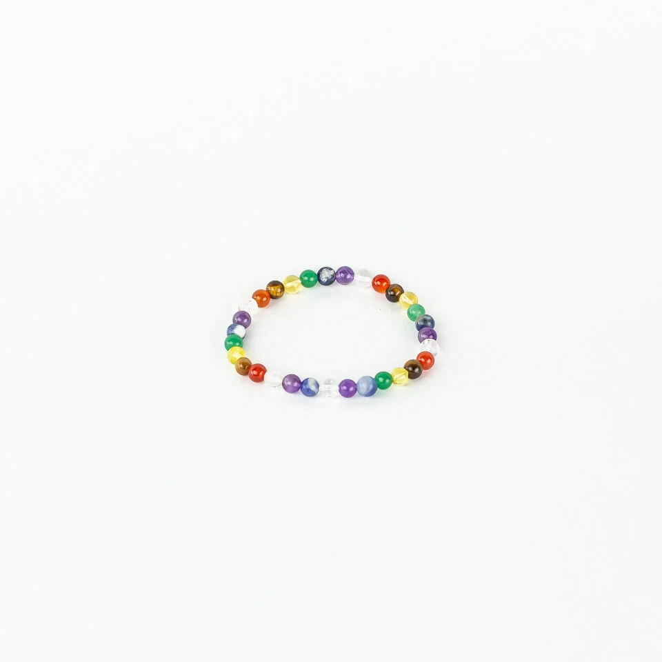 6mm Chakra Gemstone Bracelet