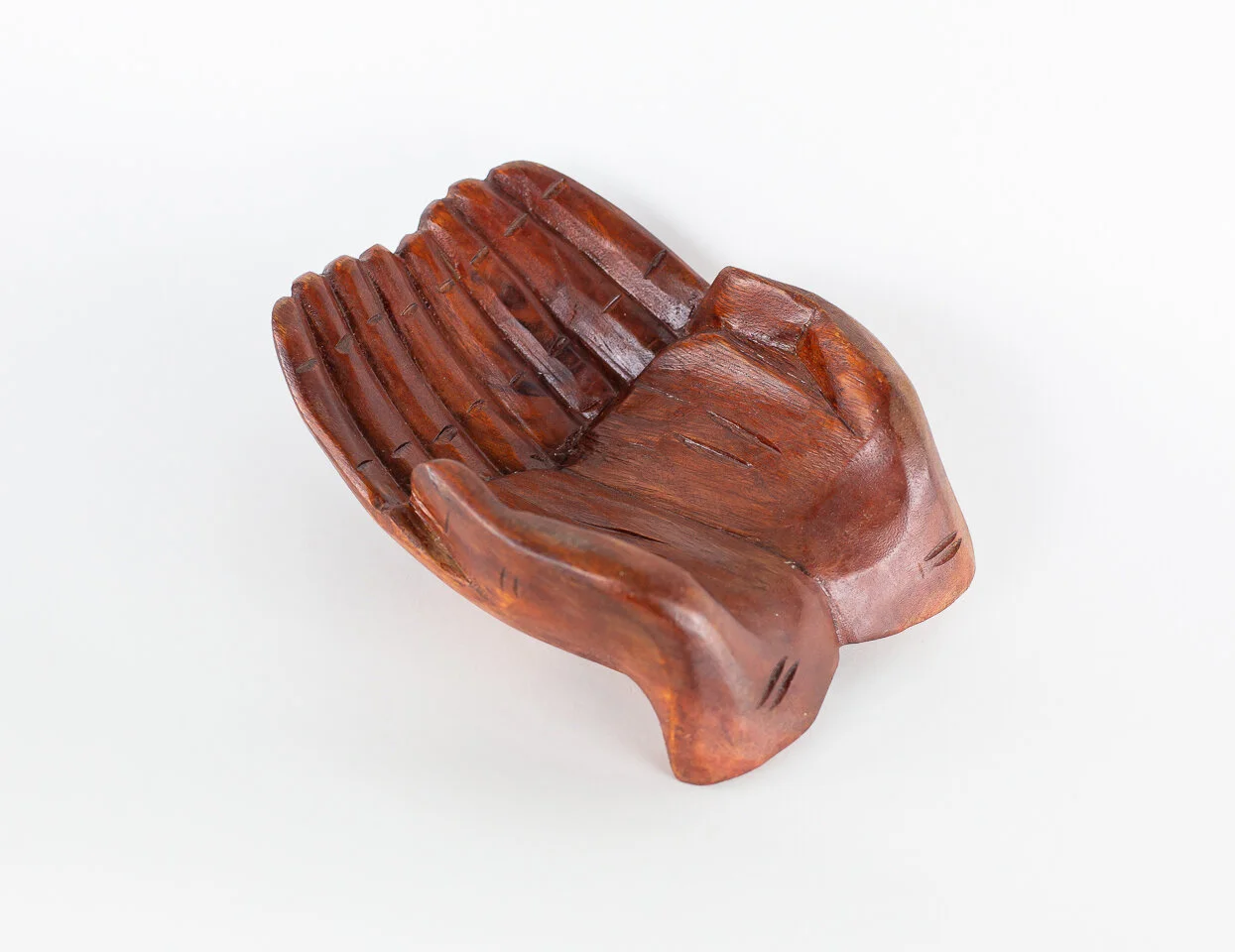 Small Wooden Hand Bowl