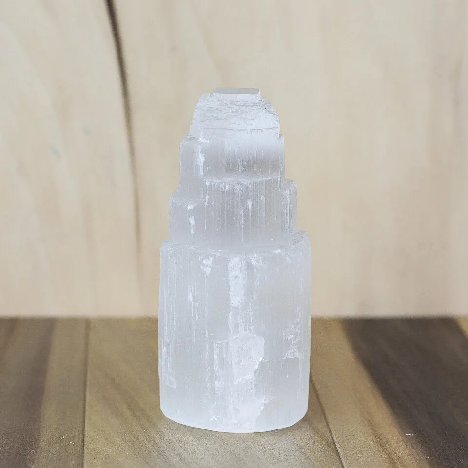6" Selenite Tower