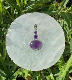 Sterling Silver Amethyst Pendant