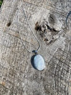 Sterling Silver Moonstone Pendant