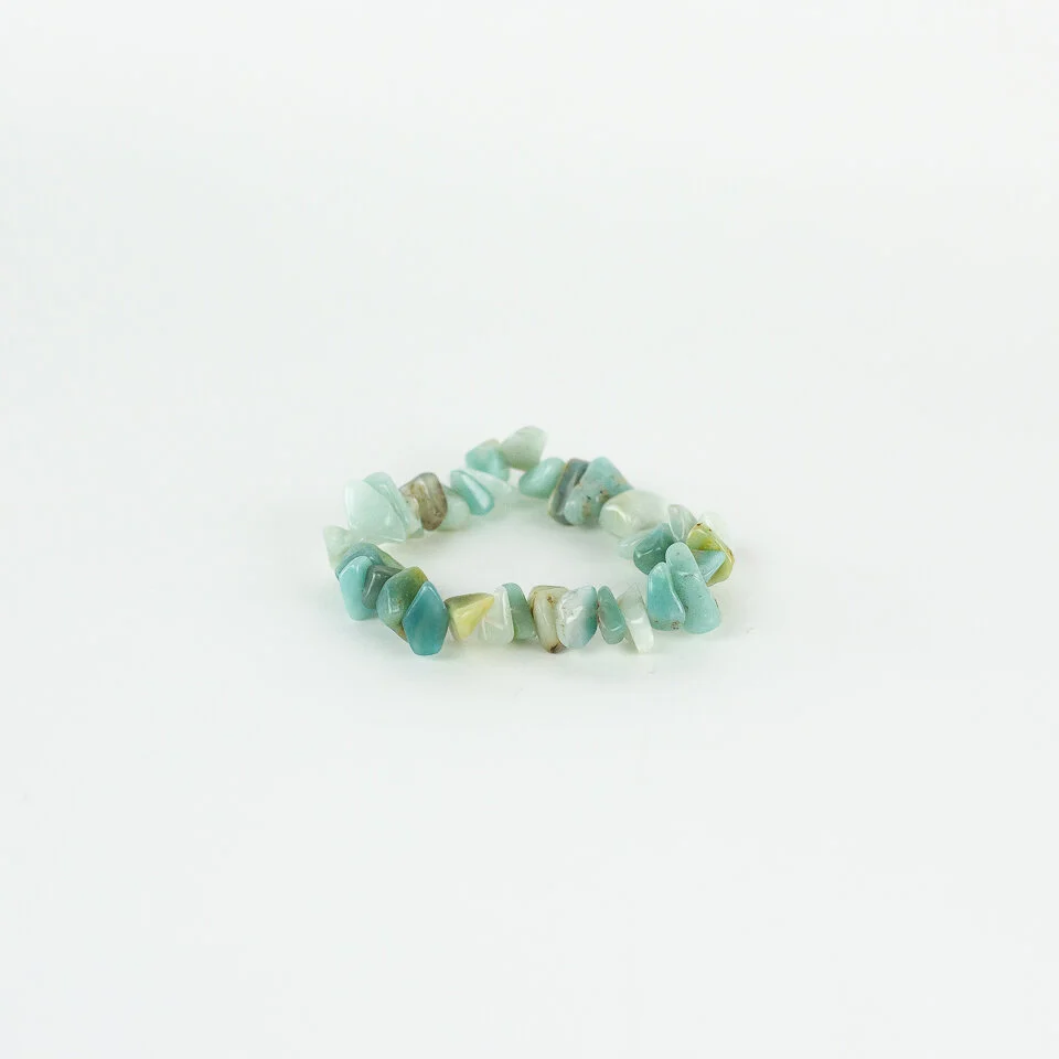 Amazonite Chunky Chip Bracelet