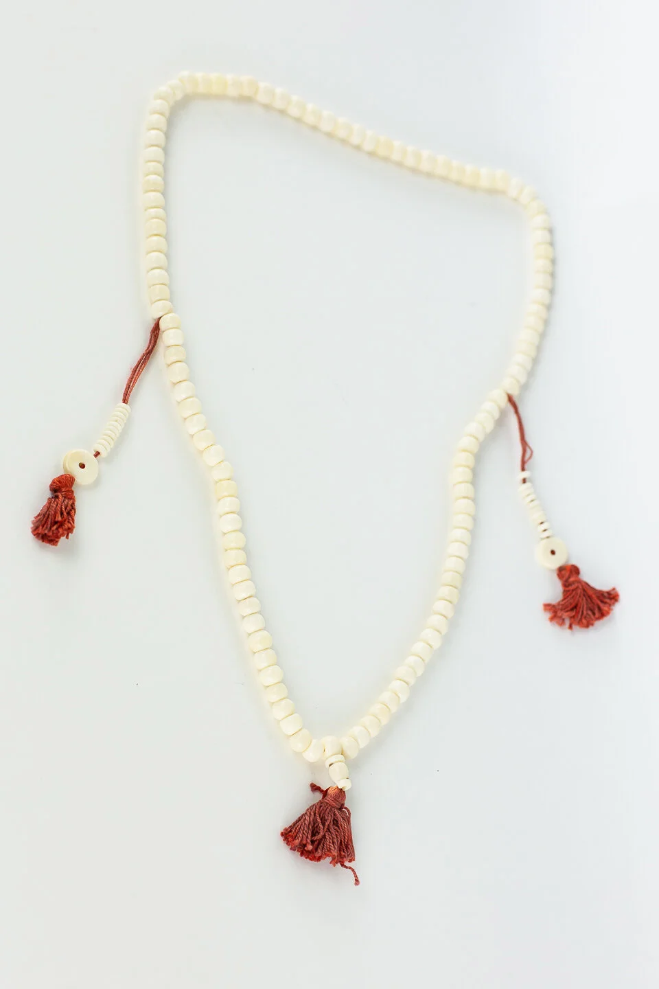 White Mala Necklace