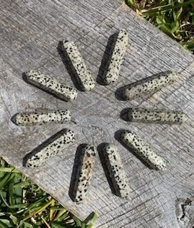 Dalmatian Jasper Massage Wand