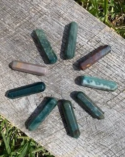 Fancy Jasper Massage Wand