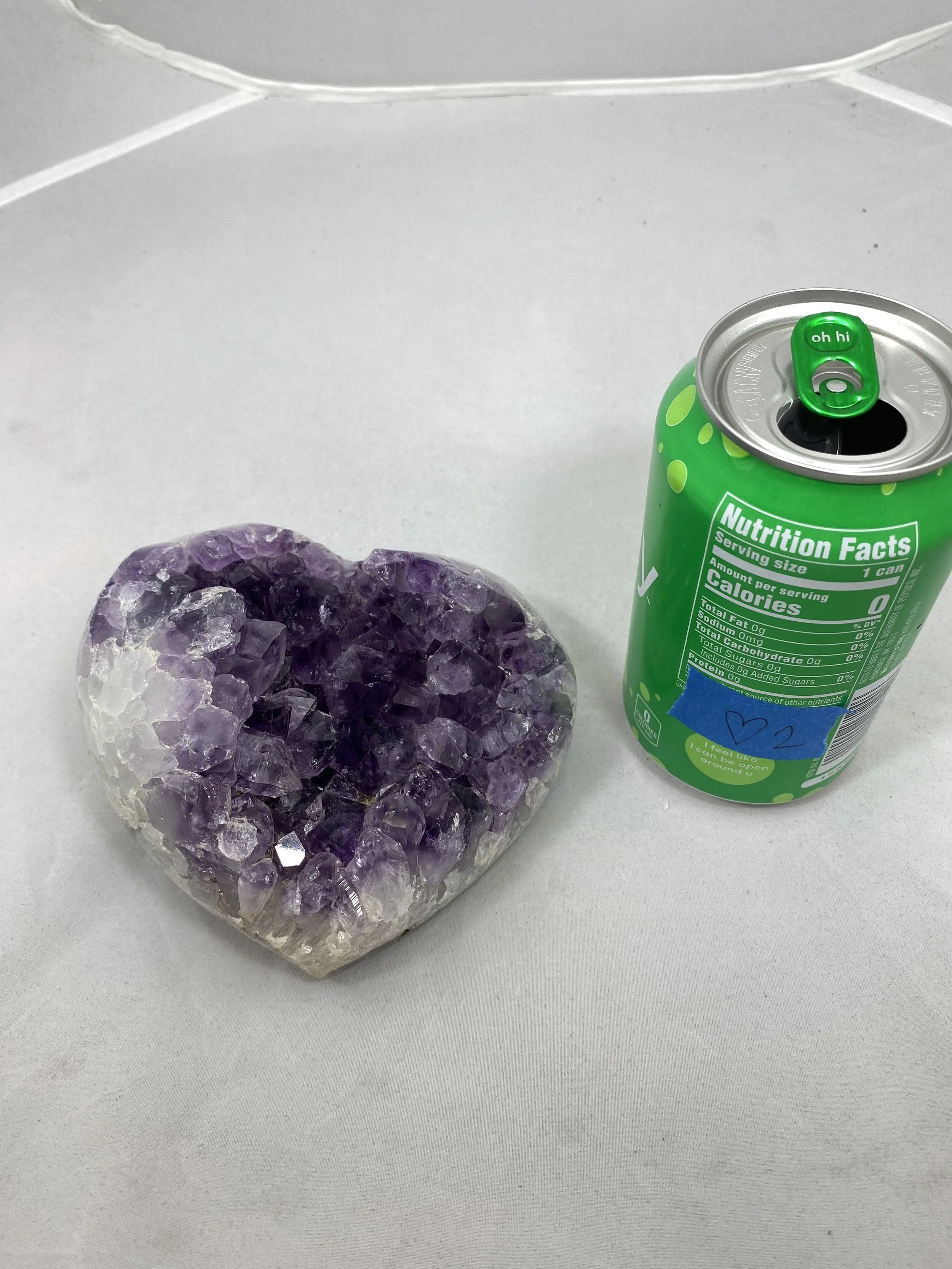 Amethyst heart 2