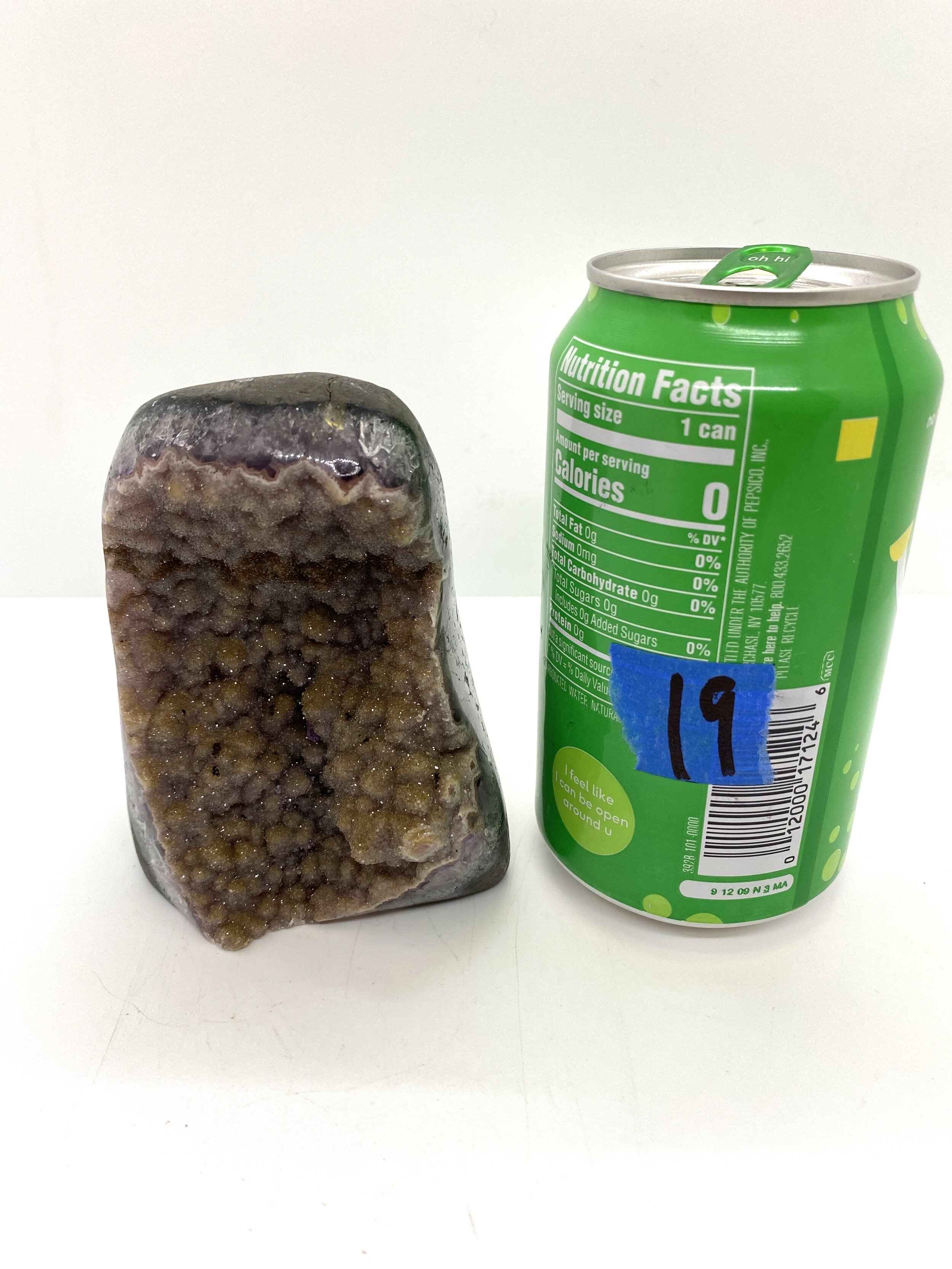 Rainbow Amethyst cut base Specimen