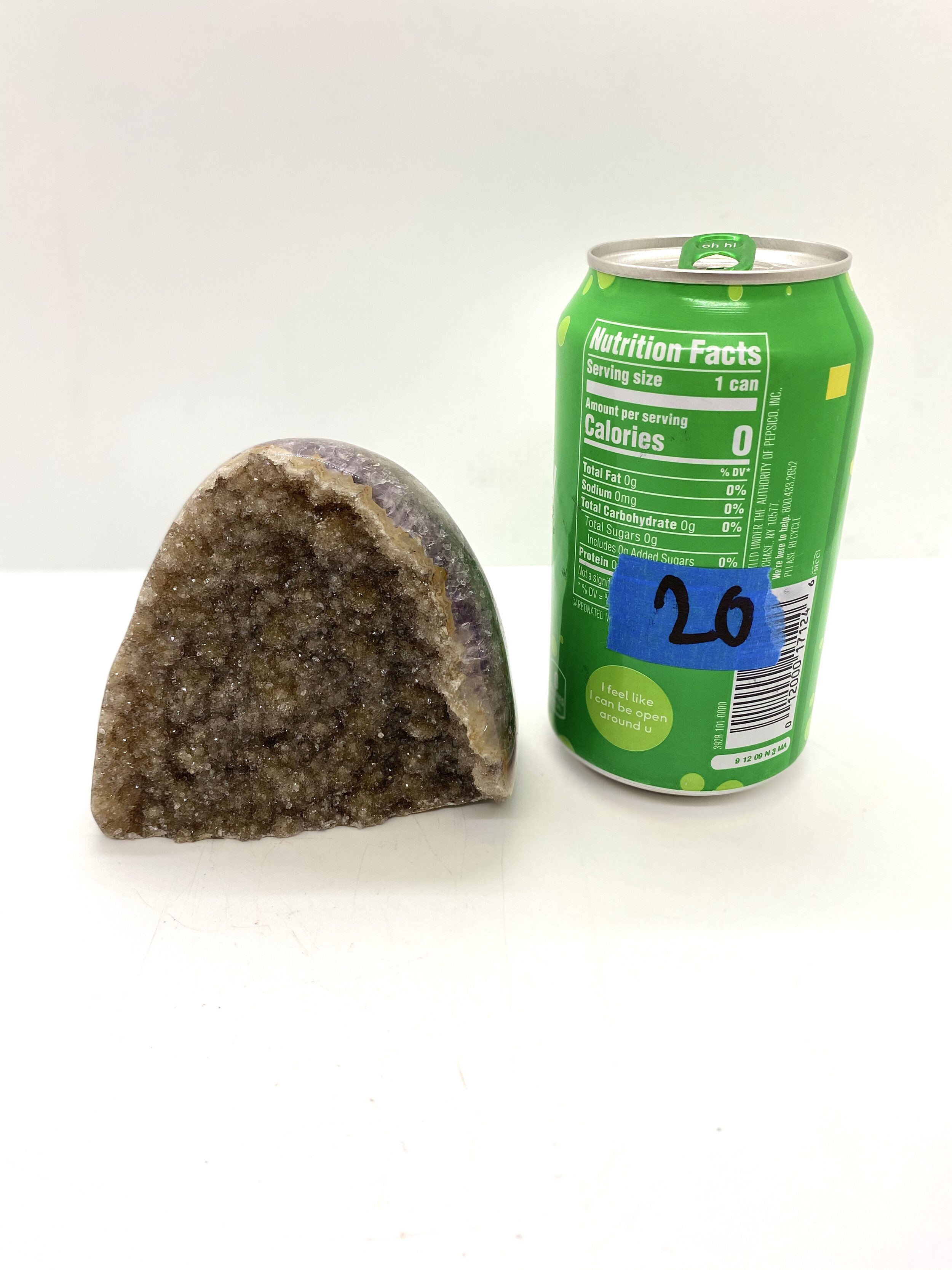 Rainbow Amethyst cut base Specimen