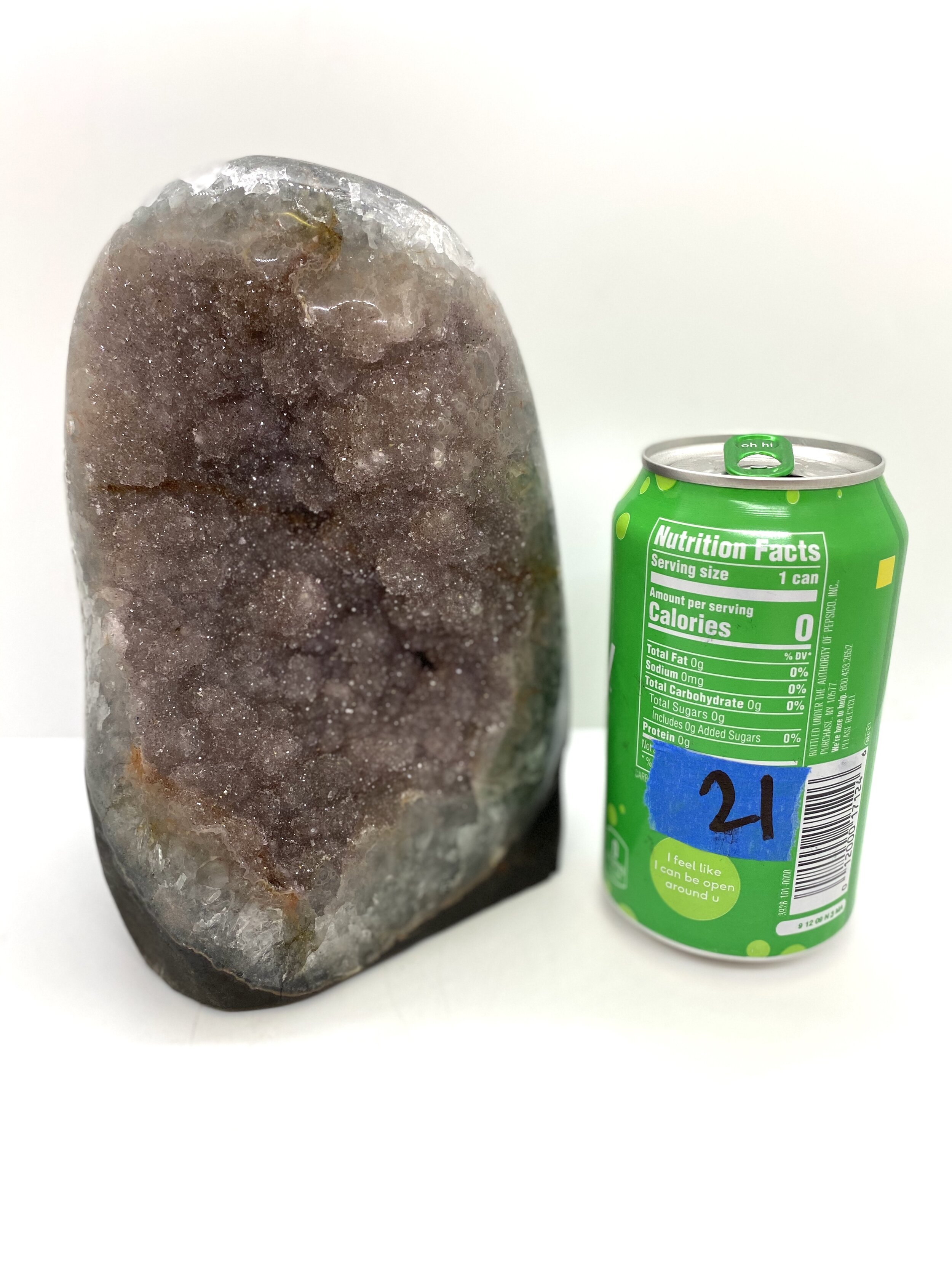 Rainbow Amethyst cut Base Specimen