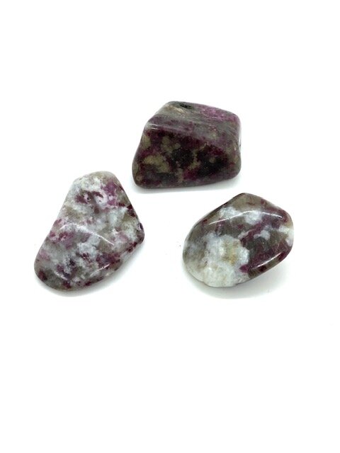 Ruby Tourmaline Tumbled Stone