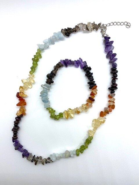 Chakra Gemstone Chip Set