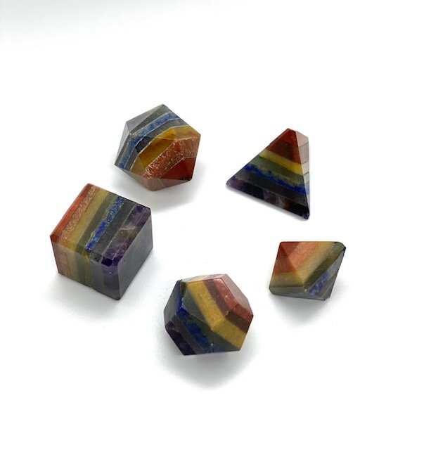 Chakra Platonic Set